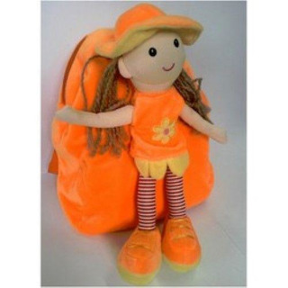 Mochila Peluche c/ Boneco 8225