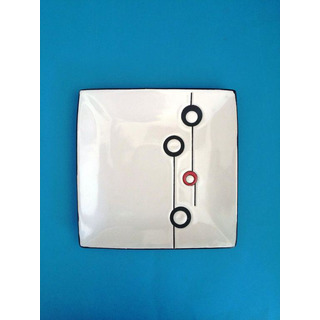 Prato de Loiça Quadrado c/ Circunf 7719