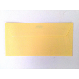 Envelope 110x220 120grs Amarelo Baunilha