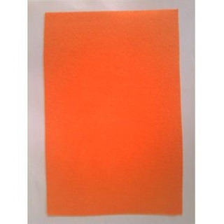 Folha A4 Feltro Laranja Claro 20x30cm