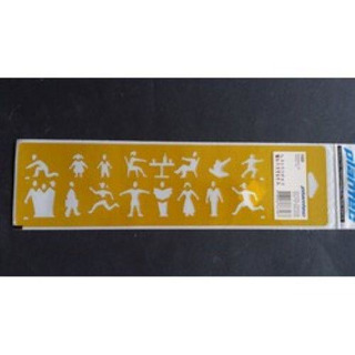 Stencil Comp Pessoas 1409- 30x8cm