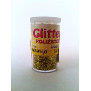 Glitter Poliéster Ouro 3,5 grs