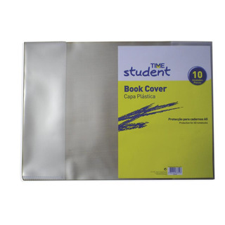 Capa Plast. Time-Student Protecção pª Cadernos A5 69466