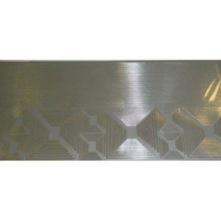 Stiker Prata Riscos/ Losang 8101419-23x10