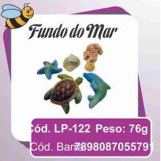 Molde Silicone Fundo do Mar LP-122