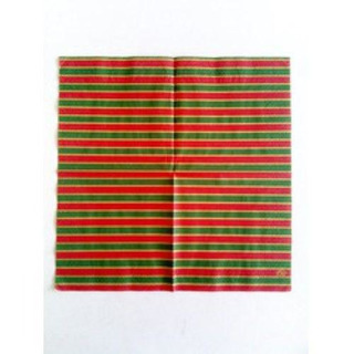 Guardanapo Peq Riscas Vermelho e Verde