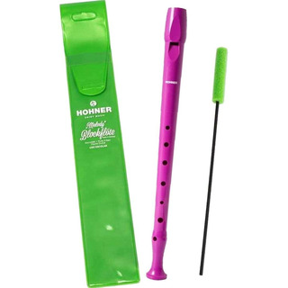 Flauta Honher Violeta Bolsa Verde c/ Vareta B9508VI