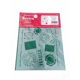 Stencil 20x15cm Selos KSD103 Stamperia