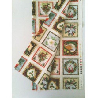 Tecid Algod c/ Quad de Natal 681