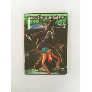 Caderno Agraf A5 Pauta 80fls Music Dance