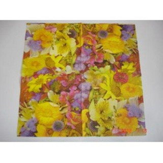 Guardanapo c/ Gerberas Amarelas