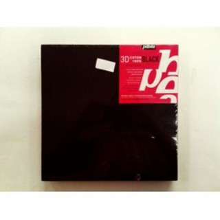 Tela 30x30 Algod 3D Preta 8782751