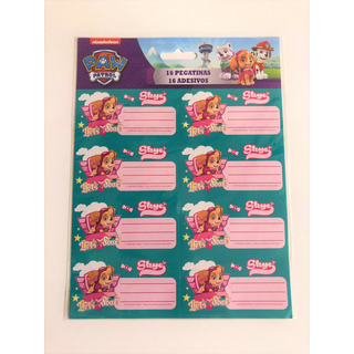 Paw Patrol Skye Etiq.Identificativas c/ 16 AST8605