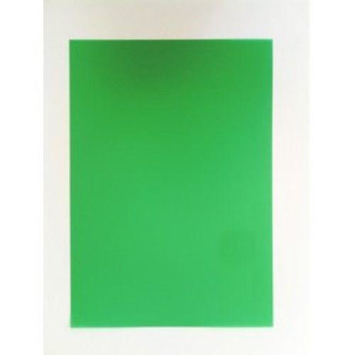 Folha Plast Transp Verde Escuro A4