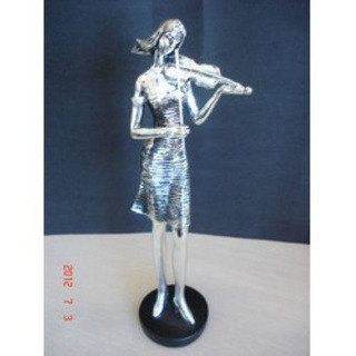 Mulher Prateada Toca Violino NY8270400D