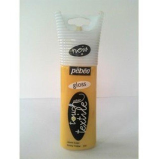 Tinta Tecid Amarelo Sol 014 Gloss 30ml
