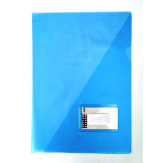 Capa Plástica Azul 221A c/ Visor Office