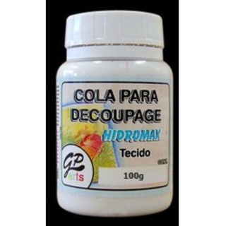 Cola Decoupage Tecido 100ml Hidromax