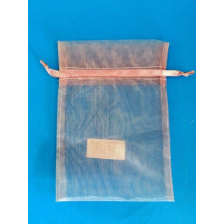 Saco de Organza Rosa 17Cm