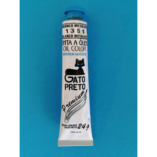 Tinta Oleo Metali Branco 1351 20ml GP