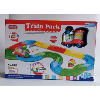 Pista Comboio Train Park 65x41cm pª18 Meses idade a Pilhas