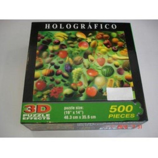 Puzlle Holográf c/ 500 Peças 3D-07-7265
