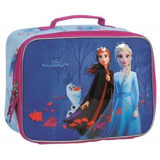 Lancheira 29x22cm Frozen2- 3D Family Together 13913