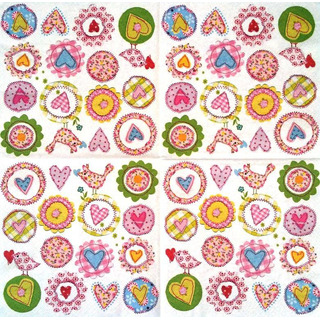 Guardanapo Corações Paper Design