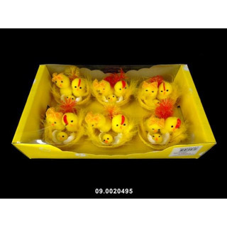 Ninho c/ Casal Pintainhos e Ovo 9-20495