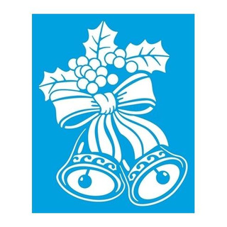 Stencil 17x21cm Sinos Sobrp STMN-063