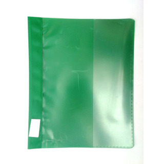 Capa Plast Verde Transp c/ Ferrg 3234