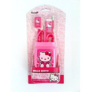 Porta Lápis Hello Kitty c/ Acessórios