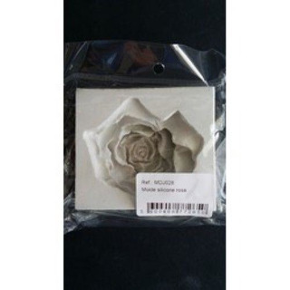 Molde Silic Rosa Aberta 7,5x6,5 MDJ028