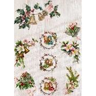 Papel Arroz 35x50cm Natal 270451