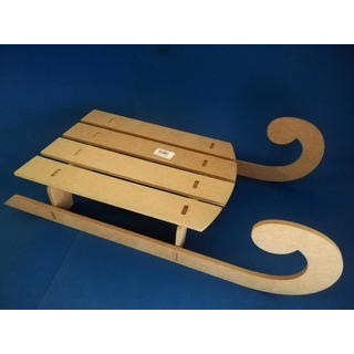 Kit Trenó MDF 45X30,5X17,1X0,3CM 741677B
