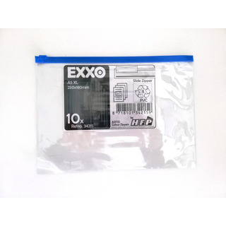 Envelope Pvc 25x18cm Zip Slide Sortidos