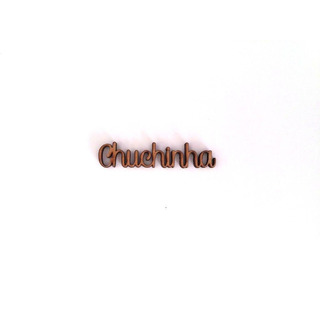 Palav Chuchinha 5,6x1,2x0,3cm MDF 74597