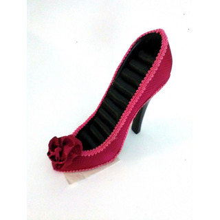 Suporte Aneis Sapato Alto Fuchia 02-9255