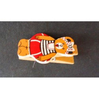 Mola Madeira Ursinha 3,5cm 04-5639