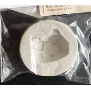 Molde Silic Cara Kitty c/ Óculos MDK013