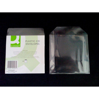 Envelope Plastico pª Cds/ Dvds Connect