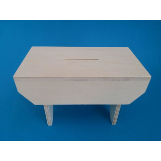 Mealhei Banco Madeira 17x9,5x10,5cm87208