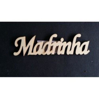 Palavra Madrinha 12,5cm 9805