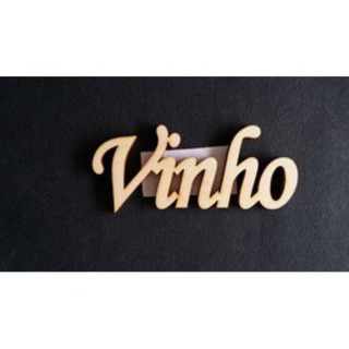 Palavra Vinho 8,5cm 9802