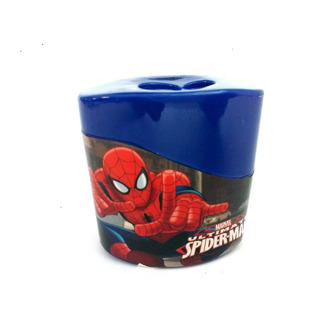 Apara Lápis Duplo Plast Spiderman c/ Caix