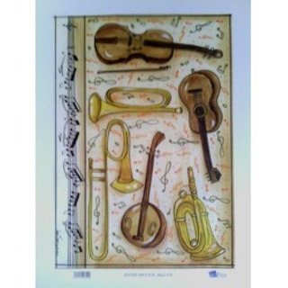Folha A4 Instrumentos 329 pª Decoup
