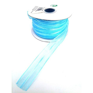 Fita Organza Azul Clar 16mm/ Metro9-19116