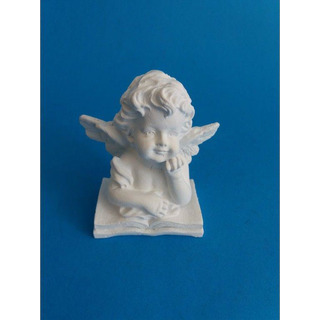 Busto de Anjo em Livro 7cm 2-10790