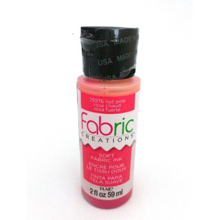 Tinta Tecido Rosa Forte 59ml 25976 Folka
