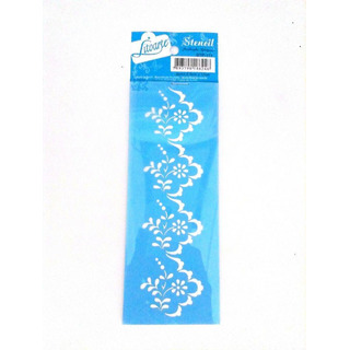 Stencil Flores 6,5x17cm STP111